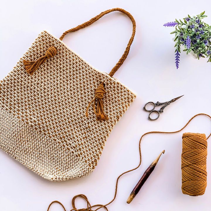 Crochet Blythe Shopping Bag Pattern