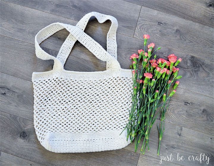 Crochet Farmers Market Bag