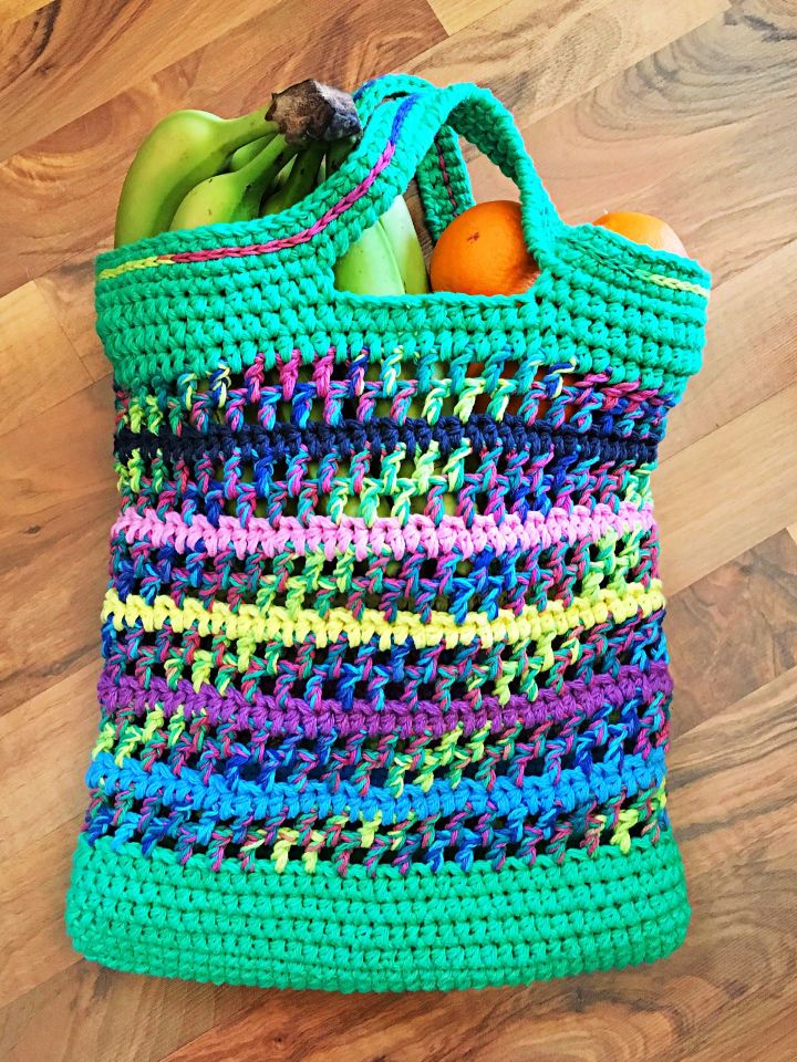 Crochet Open Air Market Bag
