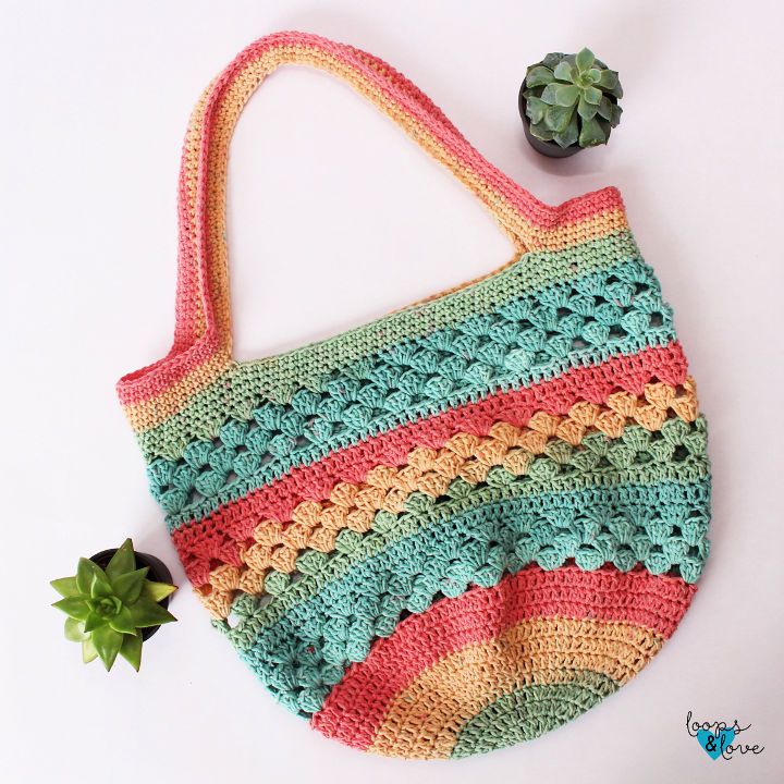 Easy Market Tote Crochet Pattern