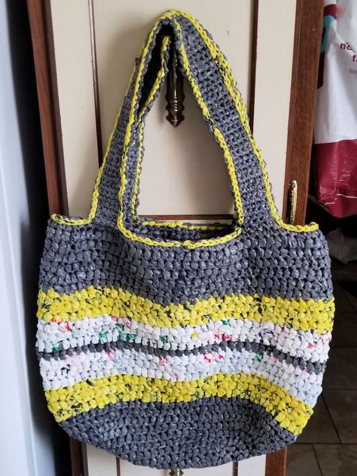 How to Crochet Plarn Market Bag