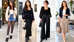 18 Aesthetic Crochet Cardigan Outfit Ideas for Soft Layers