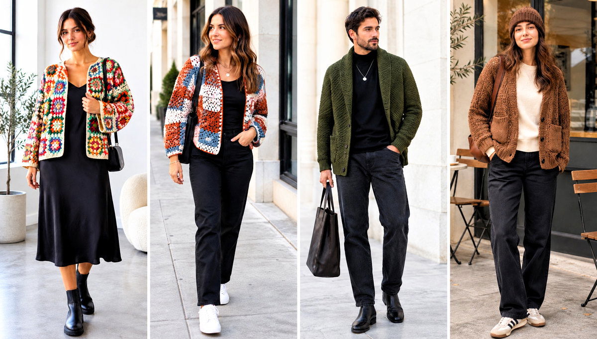 18 Beginner Crochet Jacket Ideas for Easy Layering