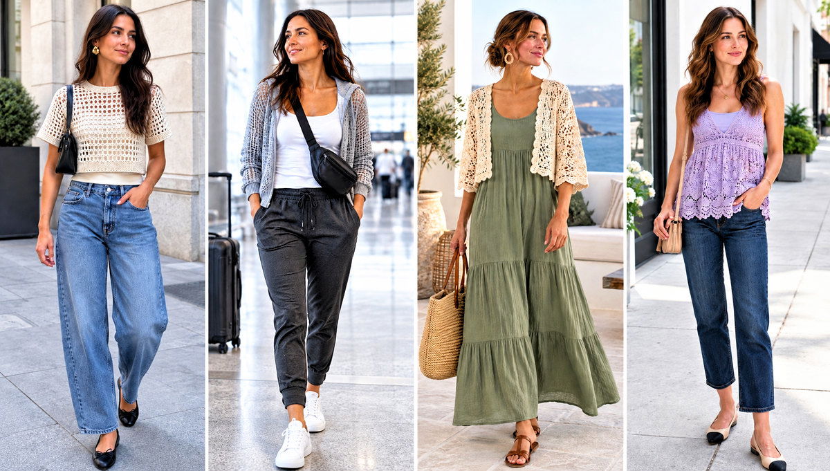 30 Beginner Crochet Tops Outfit Ideas for Laid-Back Looks