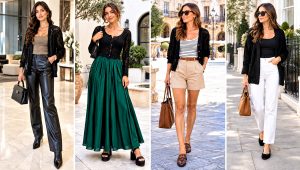 30 Black Crochet Cardigan Outfit Ideas for Easy Layers