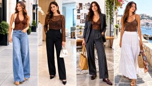 18 Brown Crochet Top Outfit Ideas for Weekend Plans