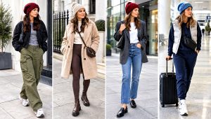 24 Bulky Yarn Crochet Beanie Outfit Ideas for Winter