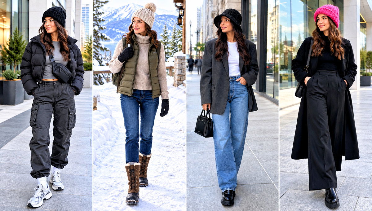 30 Chunky Crochet Hat Outfit Ideas for Everyday Warmth