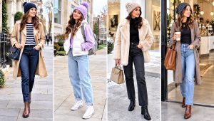 30 Chunky Yarn Crochet Beanie Outfit Ideas for Snow Days