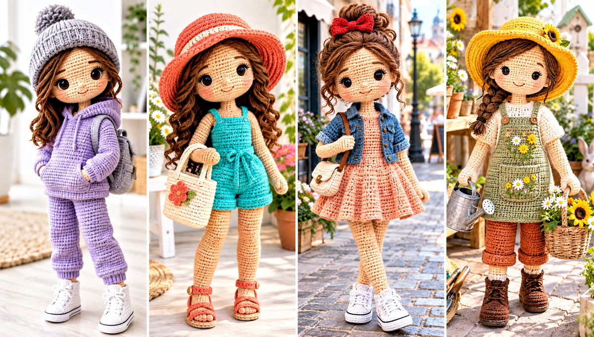 18 Clothes for Amigurumi Outfit Ideas for Tiny Dolls