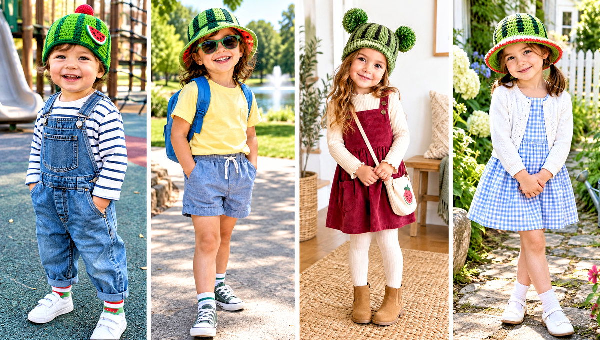 18 Cocomelon Crochet Hat Outfit Ideas for Little Fans