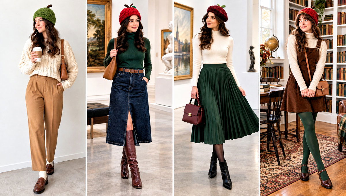 30 Crochet Apple Hat Outfit Ideas for Orchard Visits