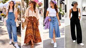 24 Crochet Bandana Headband Outfit Ideas for Weekend Wear