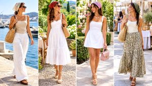 30 Crochet Bandana Scarf Outfit Ideas for Boho Layers