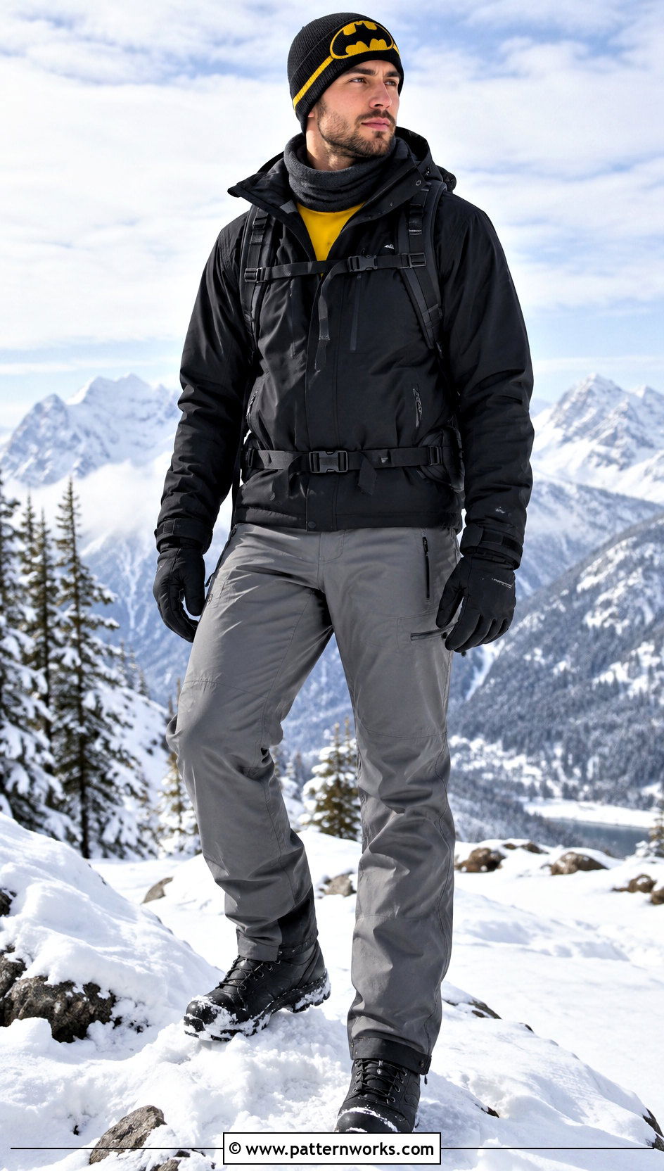 Crochet Batman Hat Outfit With Ski Jacket - 30 crochet batman hat outfit ideas