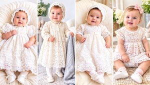 18 Crochet Blessing Dress Outfit Ideas for Baby Ceremonies