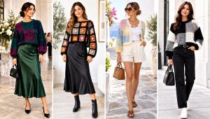 24 Crochet Block Sweater Outfit Ideas for Casual Days