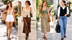 24 Crochet Bow Top Outfit Ideas for Warm-Weather Style