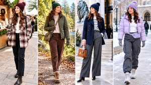 18 Crochet Cable Twist Hat Outfit Ideas for Snow Days