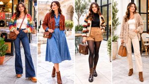 24 Crochet Campfire Cardigan Outfit Ideas for Cool Evenings