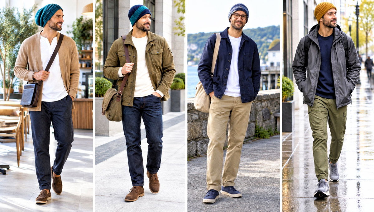 24 Crochet Chemo Caps for Men Outfit Ideas for Relaxed Days