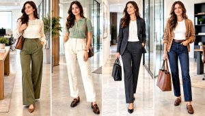 18 Crochet Clothes for Work Outfit Ideas with Smart Layers