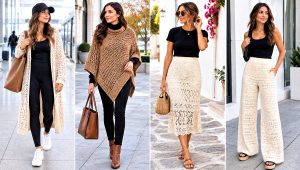 24 Crochet Clothing for Beginners Outfit Ideas for Weekends