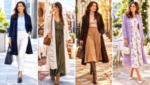 24 Crochet Coat for Women Outfit Ideas for Cozy Layers