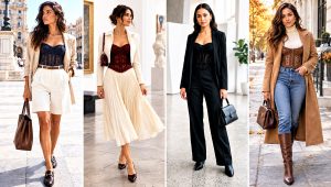 30 Crochet Corset Outfit Ideas for Effortless Date Nights