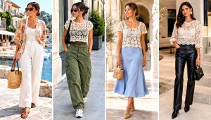 18 Crochet Crazy Love Top Outfit Ideas for Casual Dates