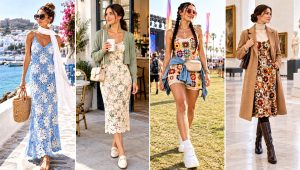 30 Crochet Flower Dress Outfit Ideas for Garden Parties