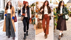30 Crochet Gloves With Fingers Outfit Ideas for Winter