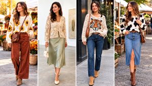 30 Crochet Graphic Sweater Outfit Ideas for Bold Streetwear