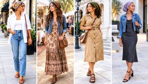 24 Crochet Hair Wraps Outfit Ideas for Boho Summer Style