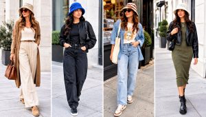 30 Crochet Hat for Women Outfit Ideas for Cool Mornings