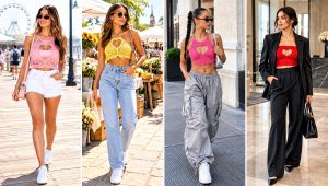 30 Crochet Heart Cut Out Top Outfit Ideas for Date Nights