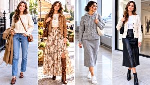 24 Crochet Irish Sweater Outfit Ideas for Classic Knit Style