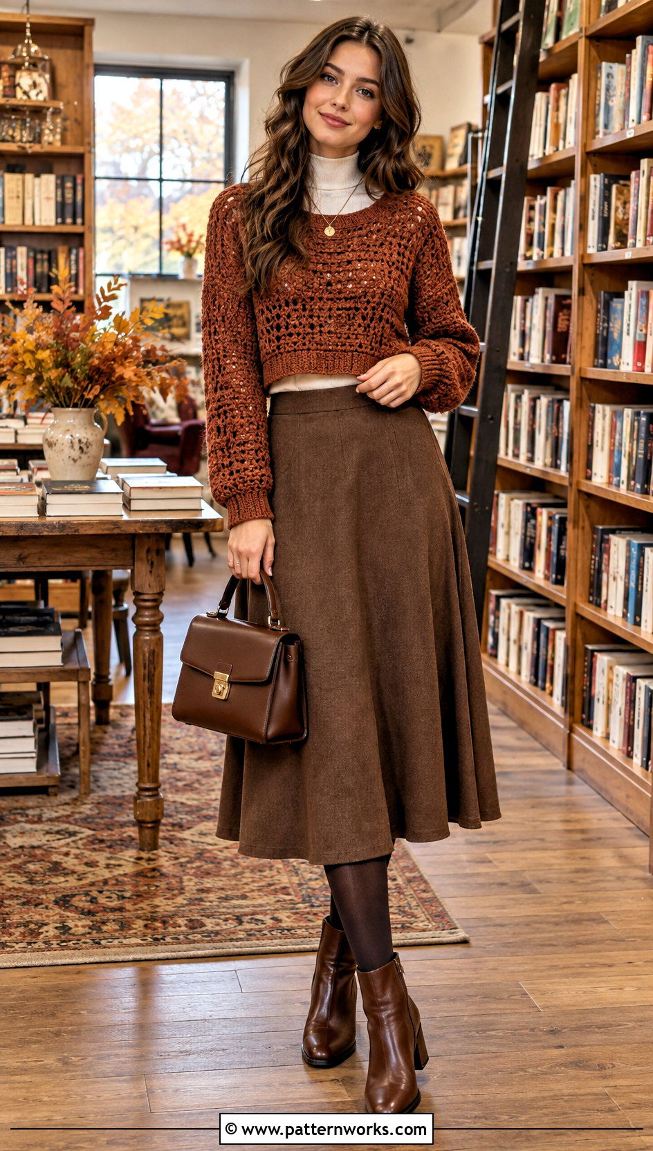 Crochet Jumper With Midi Skirt - 30 crochet designs clothing and outfit ideas