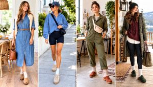 18 Crochet-Knit Clog Slippers Outfit Ideas for Home