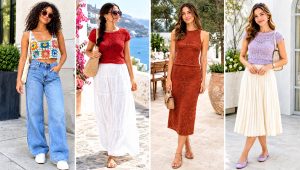 24 Crochet Knitted Top Outfit Ideas for Everyday Wear