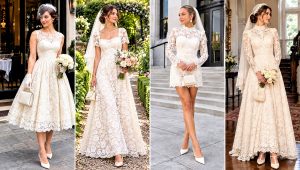 30 Crochet Lace Wedding Dress Outfit Ideas for Boho Brides