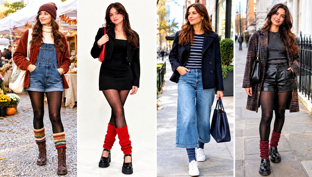 30 Crochet Leg Warmer Outfit Ideas for Cozy Autumn Looks