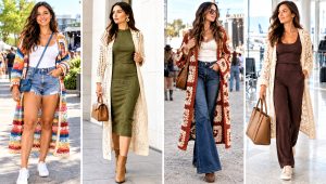 30 Crochet Long Jacket Outfit Ideas for Smart Casual Days