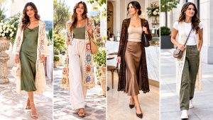 18 Crochet Long Lacy Cardigan Outfit Ideas for Airy Layers