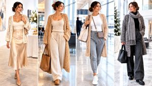 30 Crochet Long Sweater Outfit Ideas for Cozy Coffee Runs