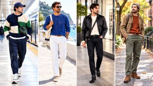 30 Crochet Men's Sweater Outfit Ideas for Cozy Layers