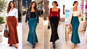 30 Crochet Mermaid Skirt Outfit Ideas for Coastal Looks