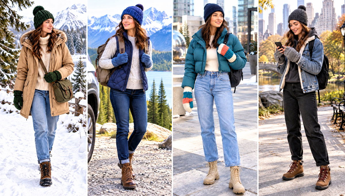 24 Crochet Mittens Bulky Yarn Outfit Ideas for Winter