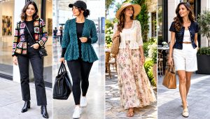 18 Crochet Peplum Jacket Outfit Ideas for Polished Looks