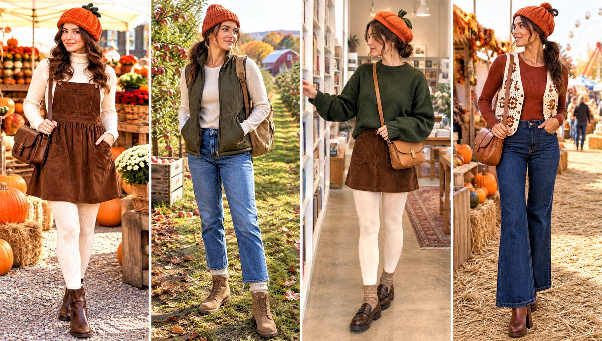30 Crochet Pumpkin Hat Outfit Ideas for Halloween Fun